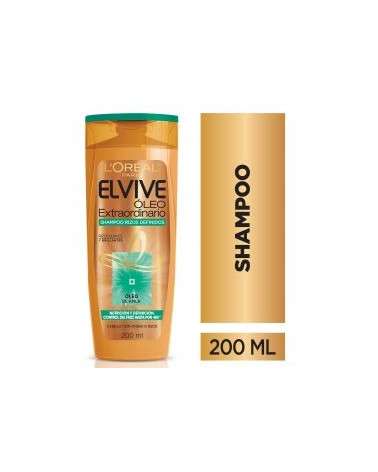 Shampoo Óleo Extraordinario Rizos Definidos Elvive L´Oréal Paris 200Ml Elvive - 1