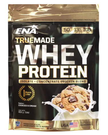 Ena - Whey Protein Concentrado sabor Cookies and Cream x 454 g ENA - 1