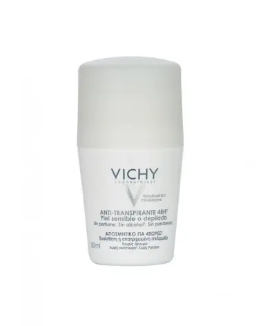 Desodorante De Piel Sensible Anti-Transpirante 48Hs Roll-On 50 Ml Vichy - 1
