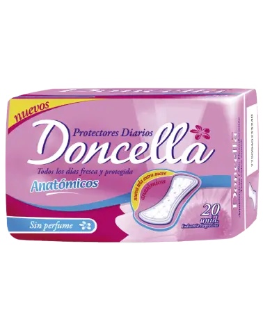 Doncella - Protrctores Diarios Anatomicos X 20 Unid Doncella - 1