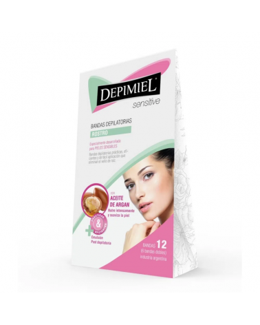 Depimiel - Cera En Banda Para El Rostro  Sensitive Depimiel - 1