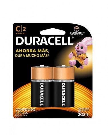 Duracell - C&B C/Med 1400 X 2 Pil DURACELL - 1