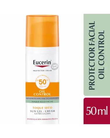 Eucerin - Sun Gelcrema Facial Toque Seco Spf50+ Eucerin - 1