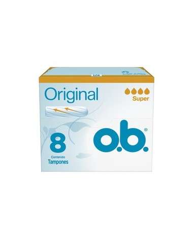 Tampones OB Originales Super X 8Un O.B. - 1