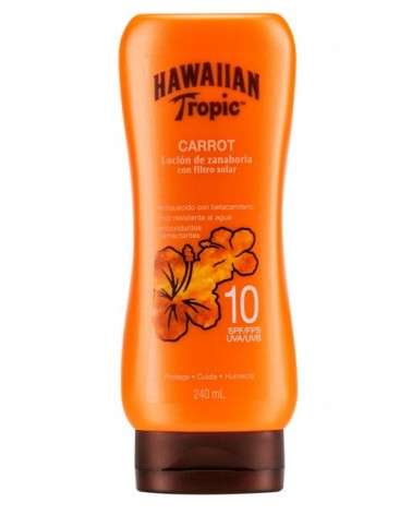 Hawaiian Tropic - Carrot Locion Spf10 240 Ml Hawaiian Tropic - 1