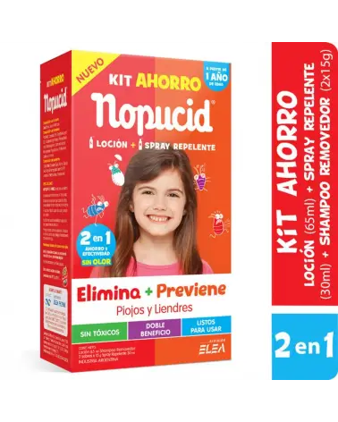 Nopucid - Kit Ahorro Loc+Spray NOPUCID - 1