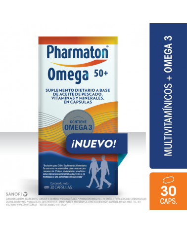 Pharmaton - Omega 50+ X 30 Caps Pharmaton - 1