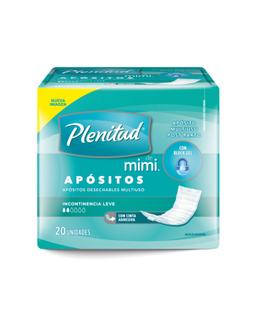 Plenitud - Apositos Incontinencia Leve X 20 Plenitud - 1