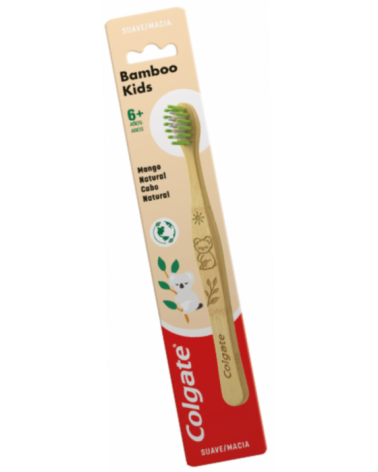 Colgate - Cepillo Dental Bamboo Kids Single Colgate - 1