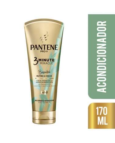 Pantene - Acondicionador Bambu 3 Minute X 170Ml Pantene - 1