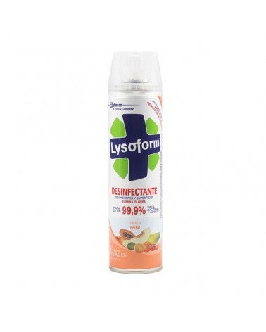 Lysoform - Desinfectante de Ambientes y Elimina Olores Frutal en Aerosol x 360 ml LYSOFORM - 1