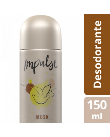 Impulse Desodorante Aerosol Musk X96G/150Ml Impulse - 1