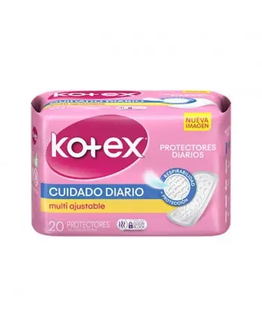 KOTEX - PROTECTORES DIARIOS  LARGO MULTIESTILO X 20 UNIDADES Kotex - 1