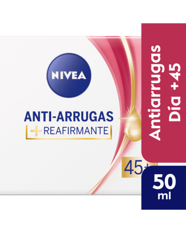 Nivea - Facial Anti-Arrugas 45+ Crema De Día Reafirmante 50 Ml Nivea - 1