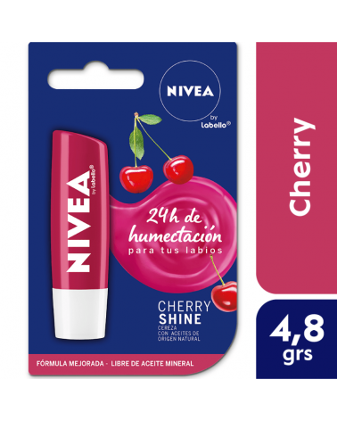 Nivea - Lip Chrerry Shine 4,8 Gr Nivea - 1