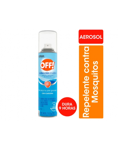 OFF - REPELENTE AEROSOL INVISIBLE X 98.7 ML