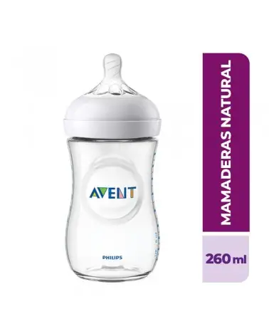Avent - Scf 033/17  Mamadera Natura De 260 Ml