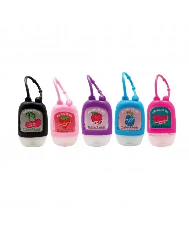 ALCOHOL EN GEL CON MICRO ESFERAS STRAW BERRY