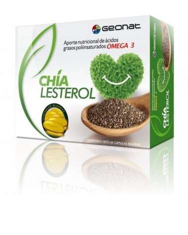 Geonat Chialesterol Omega 3 X 60 Capsulas Blandas Provefarma - 1