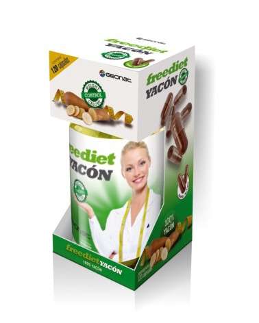 Geonat - Yacón Adelgazante Natural Freediet Vit B6 120 Capsulas Provefarma - 1