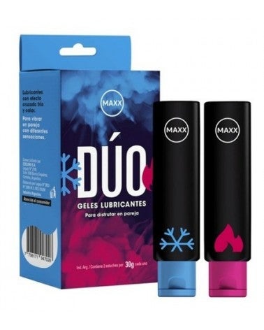 MAXX - GELES LUBRICANTES 2 X 30G