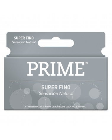 Prime - Preservativo Gris Superfino X 12Unidades