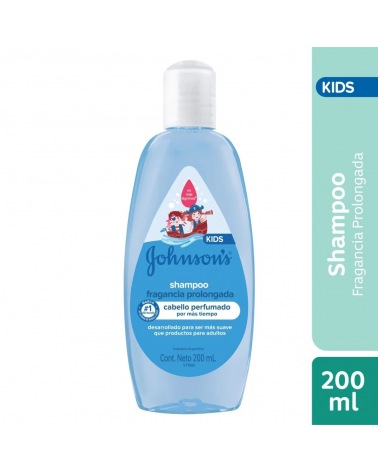 Shampoo Para Niños Johnson'S Fragancia Prolongada X 200 Ml