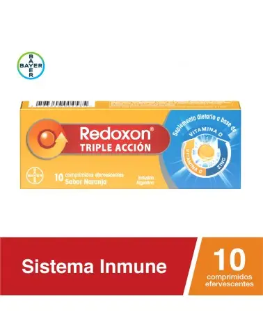 Redoxon - Triple Acción Efervescentes X10