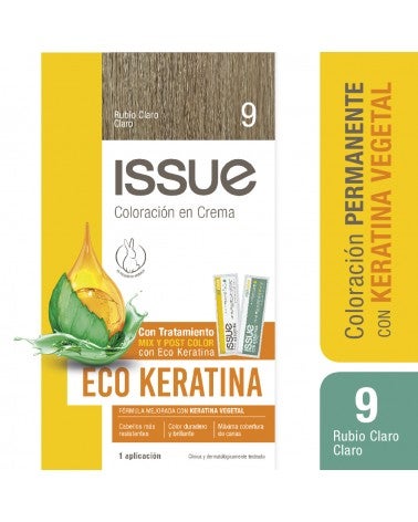 Issue - Issue Kit Keratina 09 Tintura Rubio Claro Claro