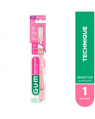 GUM - Technique Sensitive  Cepillo Cerdas Ultra Suave Normal.