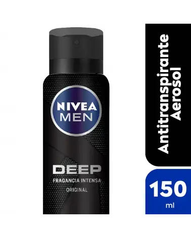NIVEA - Antitranspirante Deep Original x 150 Ml