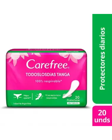 CAREFREE - Protectores Diarios Brisa Tanga x 20 Unidades