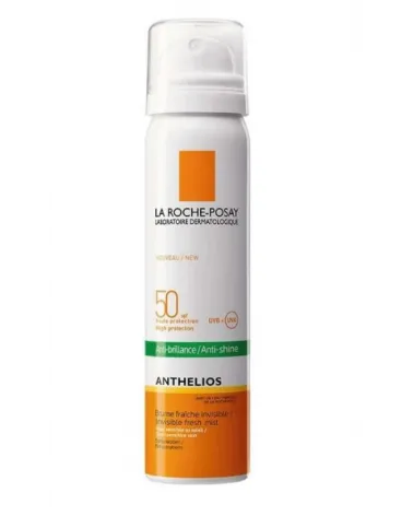 LA ROCHE POSAY - Anthelios Spf 50 Bruma Facial Invisible Anti-Brillos x 75 ml