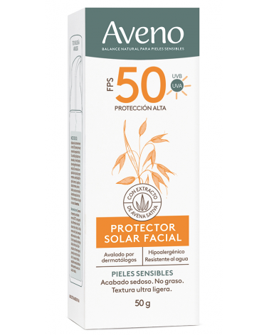 AVENO - Protector Solar F50 Facial x 50 ml