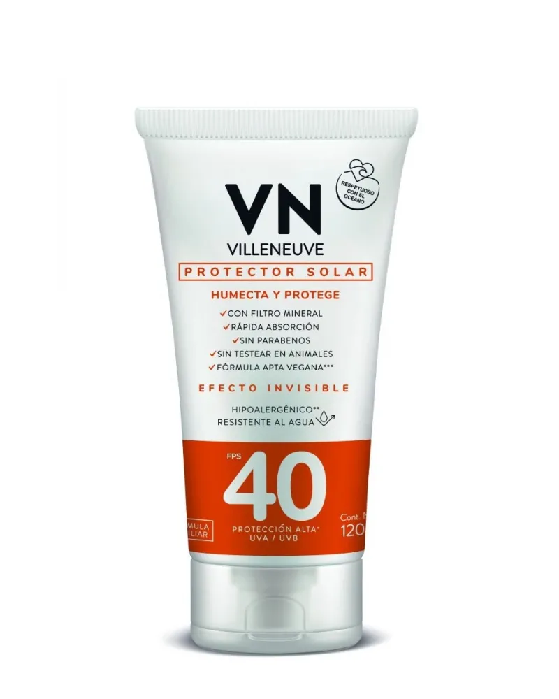 VN VILLENEUVE - Protector Solar Fps 40 x 120 ml