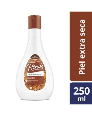 Hinds Hidratación Extrema Con Extracto De Almendras Crema Corporal , 250 Ml Hinds - 1