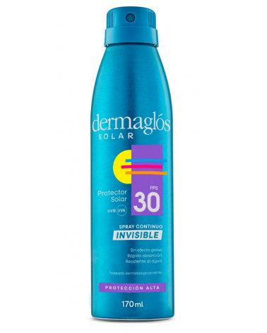 DERMAGLOS - Protector Solar Fps 30 Spray Continuo Invisible x 170 ml