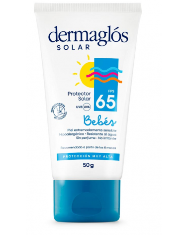 DERMAGLOS - Protector Solar Fps 65 Bebés Crema x 50 gr
