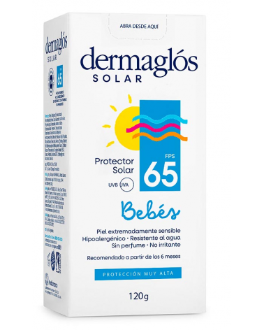 DERMAGLÓS - Protector Solar Fps 65 Bebés Crema x 120 gr