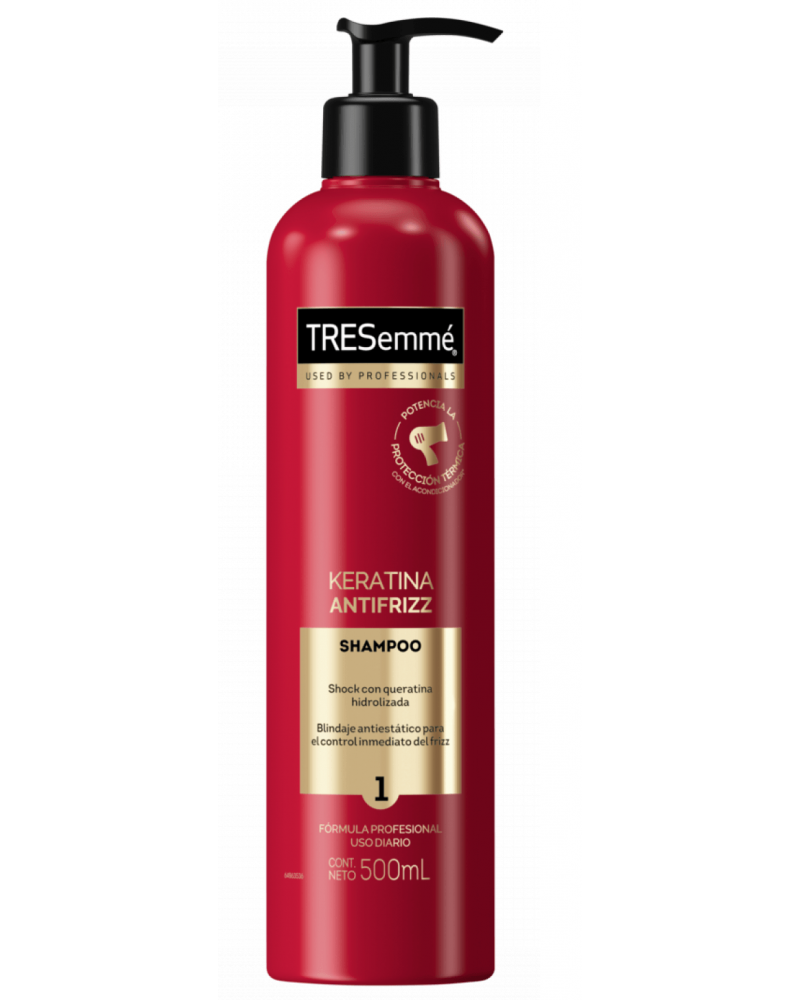 TRESEMME- Shampoo Keratina Antifrizz x 500 ml