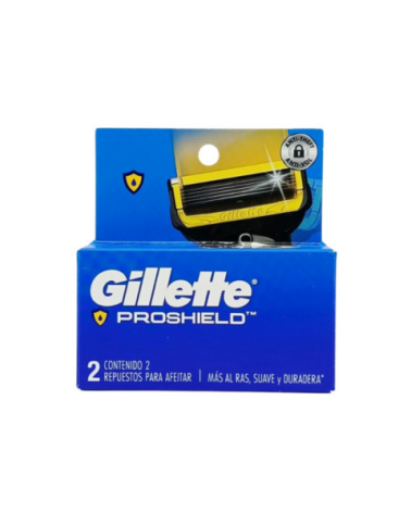 Cartuchos Para Afeitar Gillette Fusion5 Proshield 2 Unidades Gillette - 1