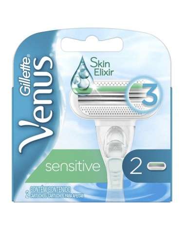Cartuchos Para Afeitar Gillette Venus Sensitive 2 Unidades Gillette - 2