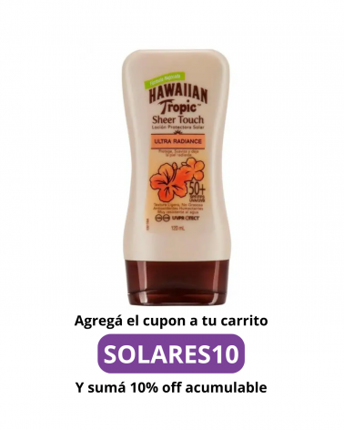 HAWAIIN TROPIC - Sheer Touch Spf50 x 120 ml