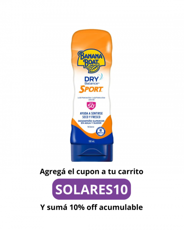 BANANA BOAT - Protector Solar Sport F50 x180 ml