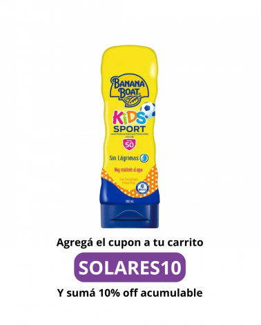 BANANA BOAT - Protector Solar Kids Sport fps 50 x 180 ml