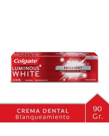 Crema Dental Colgate - Luminous White Brilliant 90G Colgate - 1