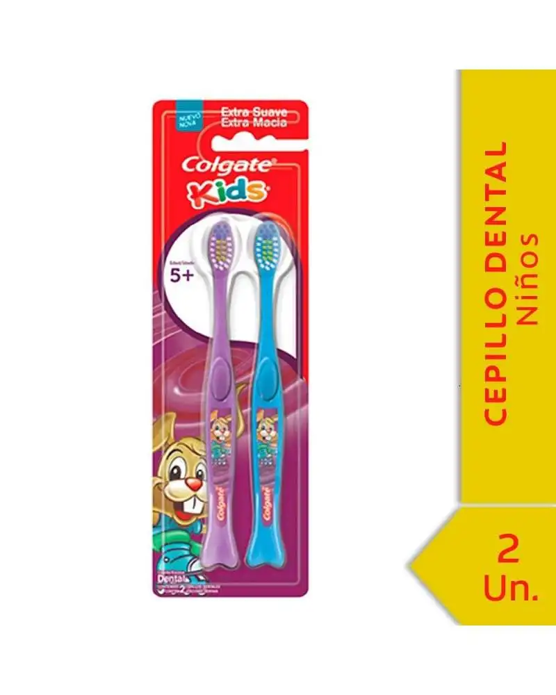 COLGATE Cepillo Dental Kids 5+ Años x Unidades