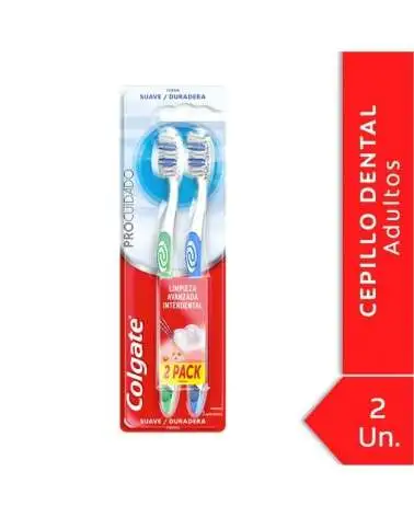 Cepillo Dental Colgate - Pro Cuidado Suave 2Unid Colgate - 1