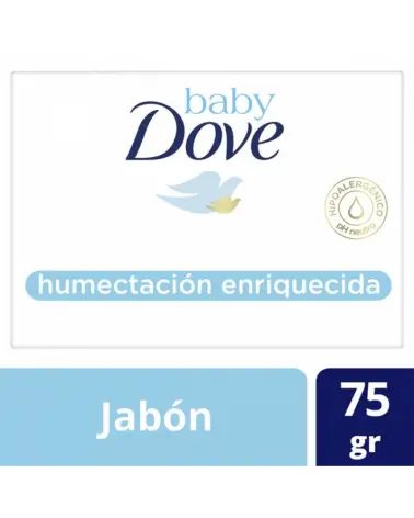 Dove - Baby Jab Hidrat Enriq X75G Exp Baby Dove - 1