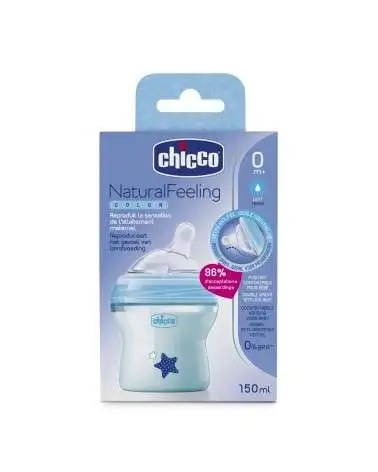 Chicco - Natural Feeling Color Celeste 0M+ Chicco - 1